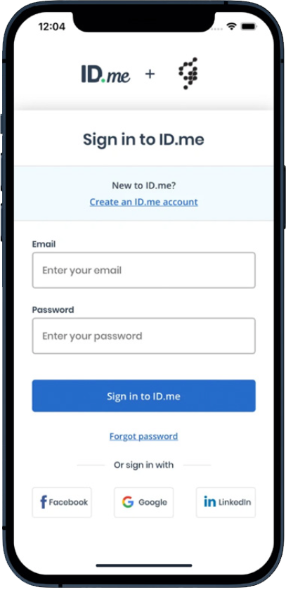 Cell phone screenshot