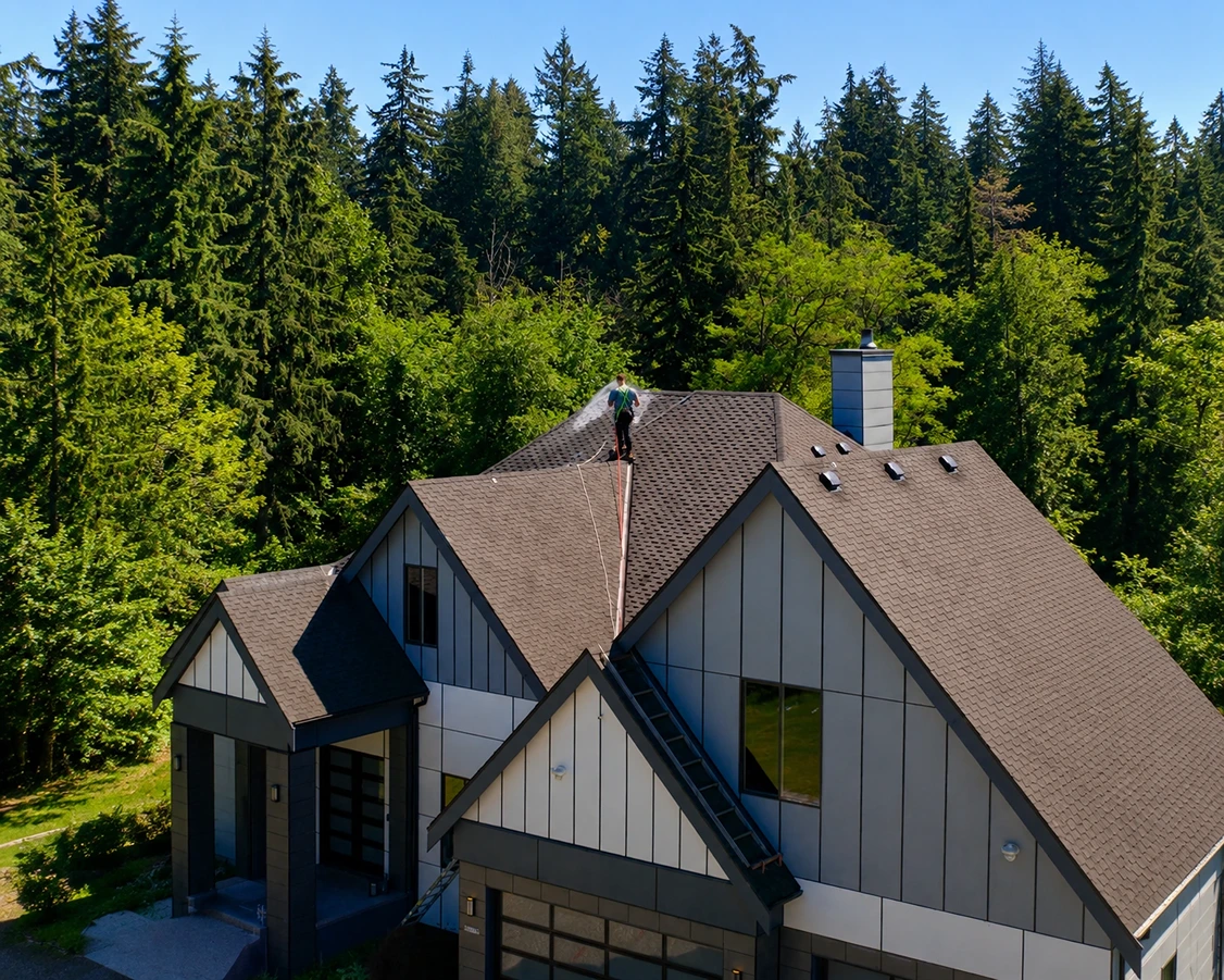 roof cleaning