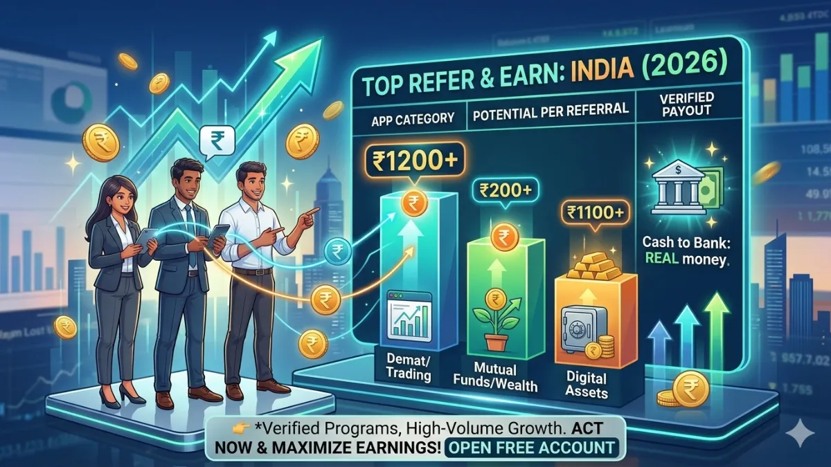refer and earn 500 in india