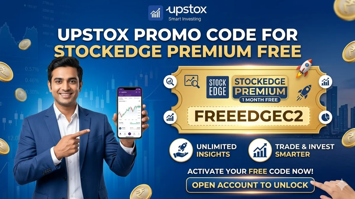Upstox Promo Code for StockEdge Premium Free