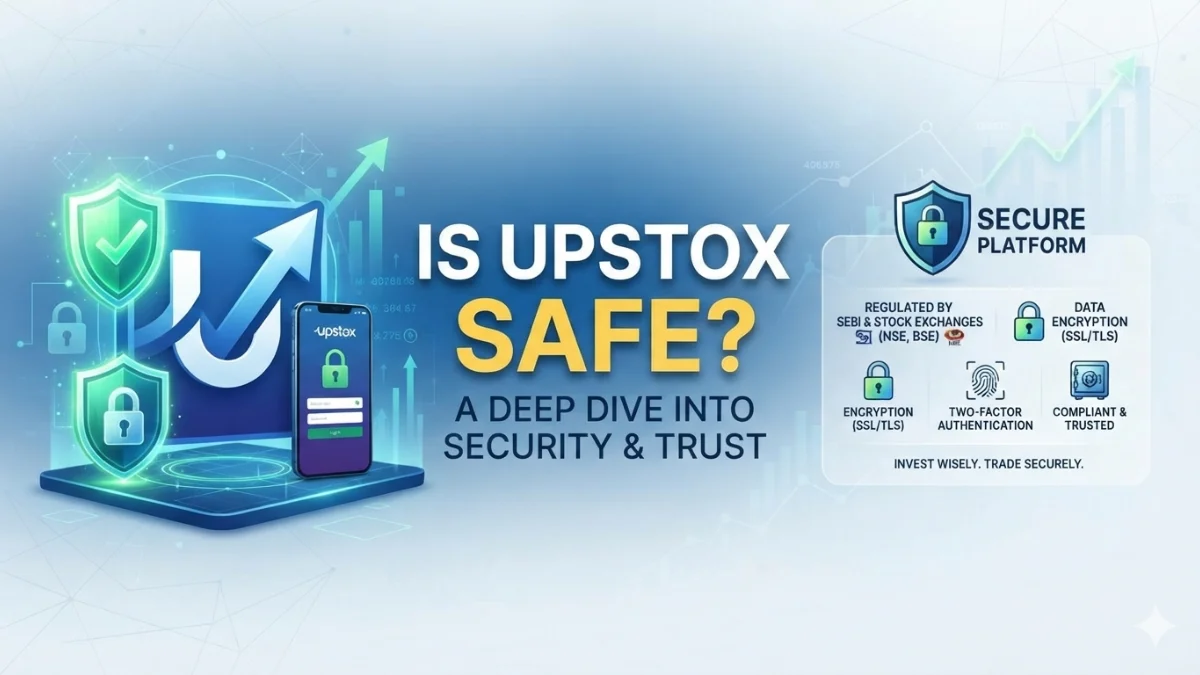 is upstox safe demat account in india?
