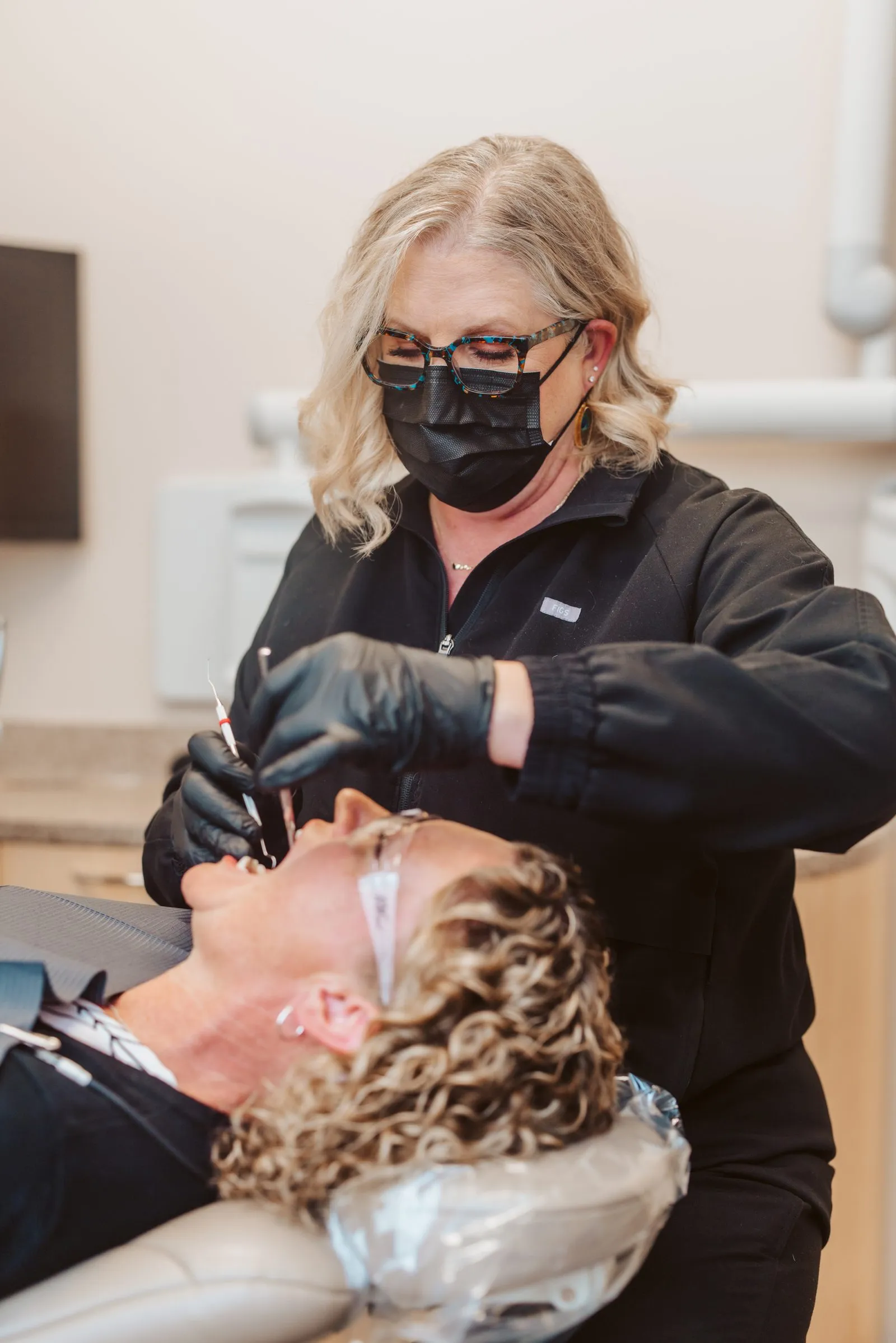Dr. Jennifer Herbert providing Invisalign care
