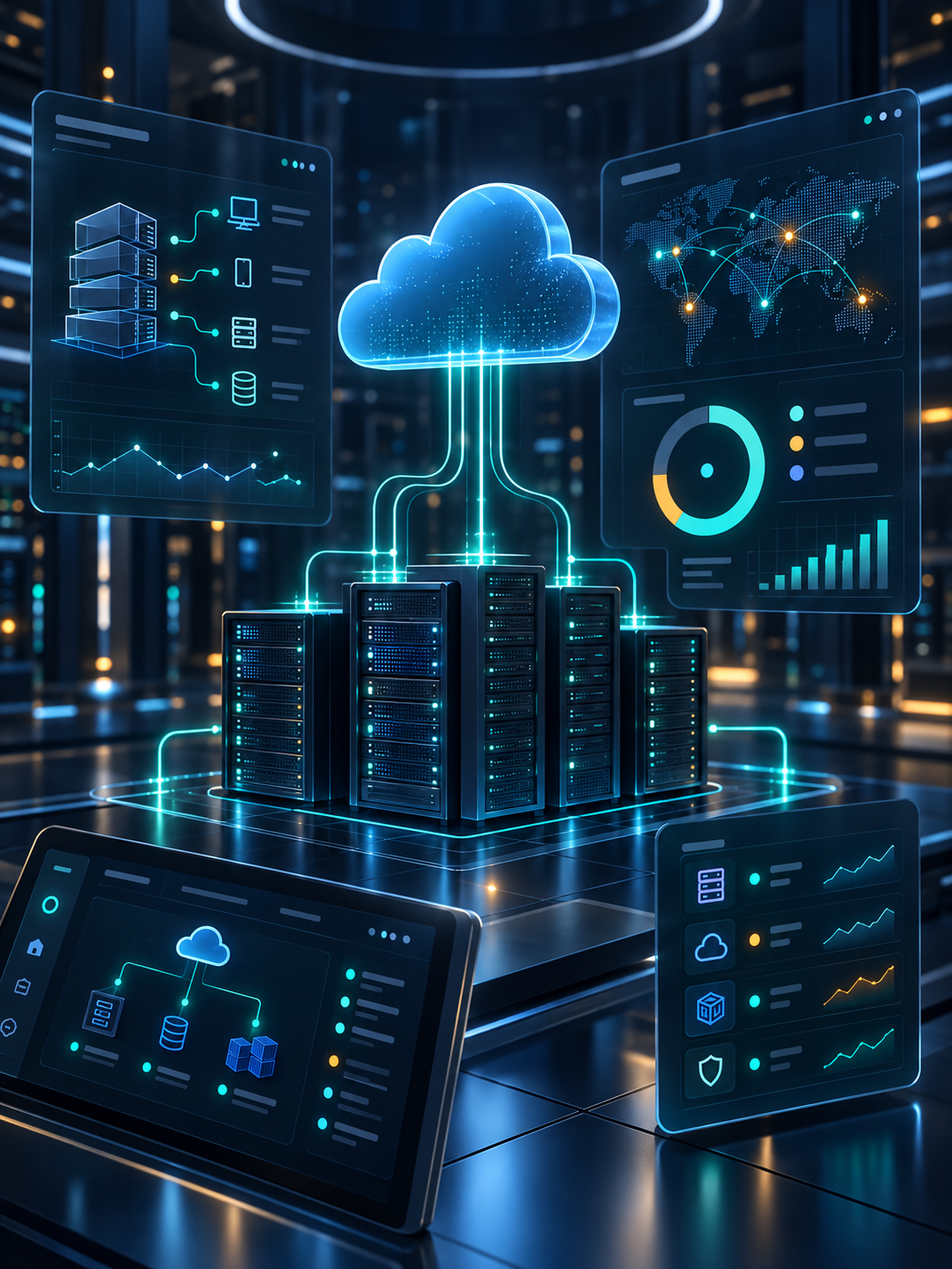 [background image] image of a modern office space (for a ai healthcare company)