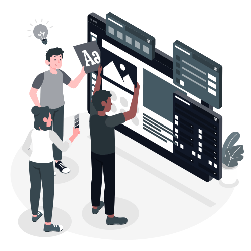 Illustration : intégration du site web