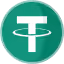 The Tether (USDT) cryptocurrency logo, featuring a white stylized T inside a green circular background.