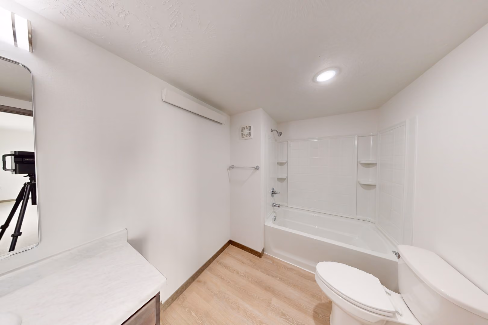 Apartment interior at Floyd River Flats in Sioux City, Iowa.