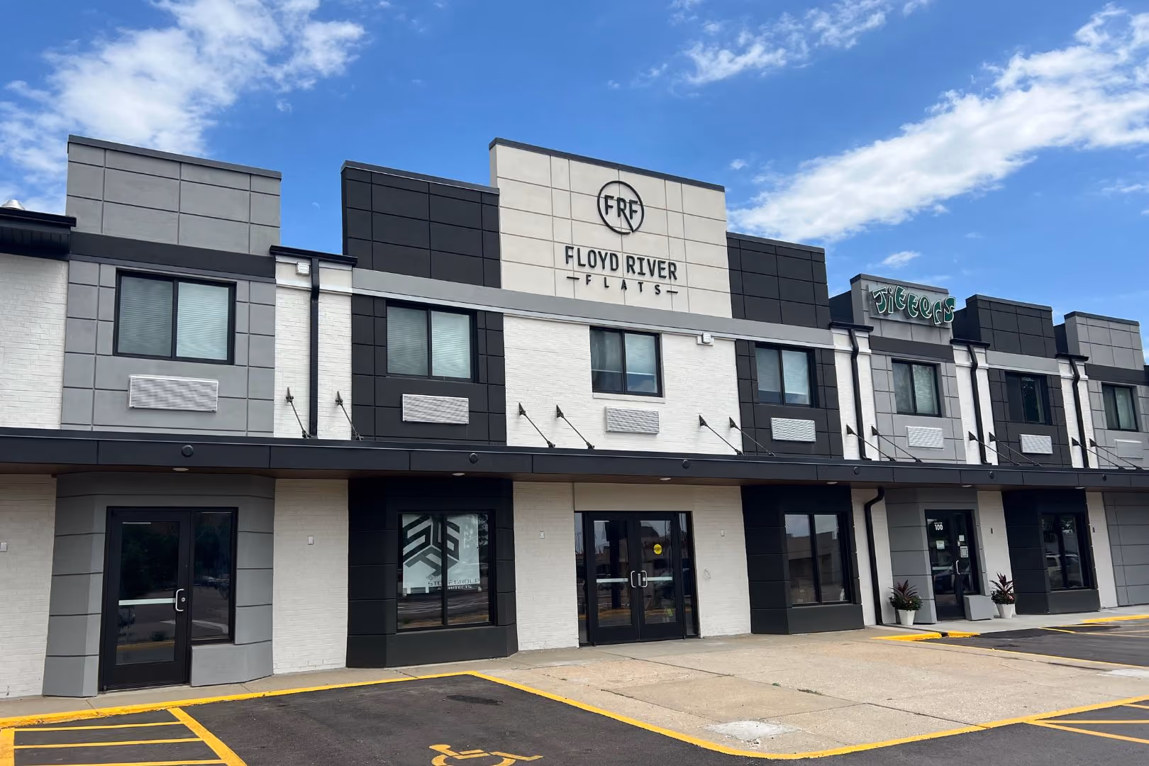 Floyd River Flats exterior in Sioux City, Iowa.