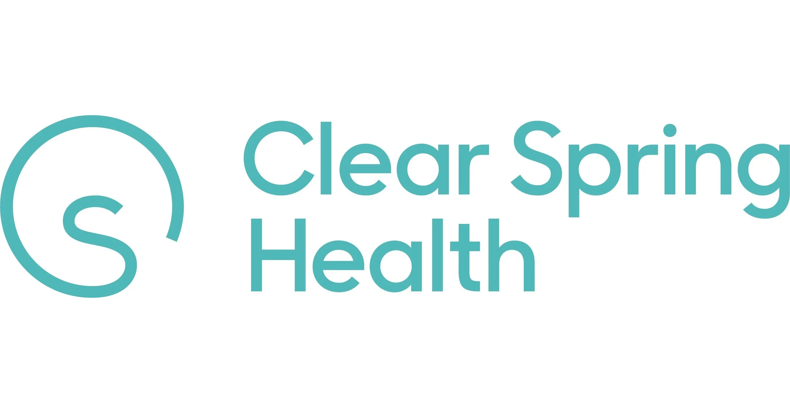 Clear Spring Health logo with stylized letter S inside a broken circle.