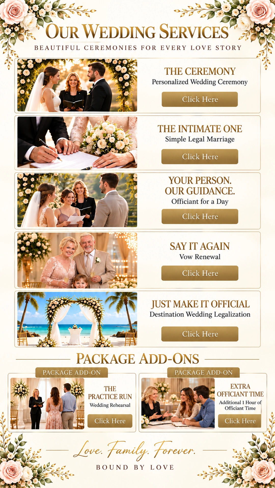 Bound by Love Wedding Services mobile