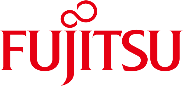 Red background with a large, stylized letter 'F' and a simple symbol resembling a horizontal bar beneath it, suggesting a logo design.