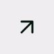 Black arrow pointing diagonally up and to the right on a light gray background.