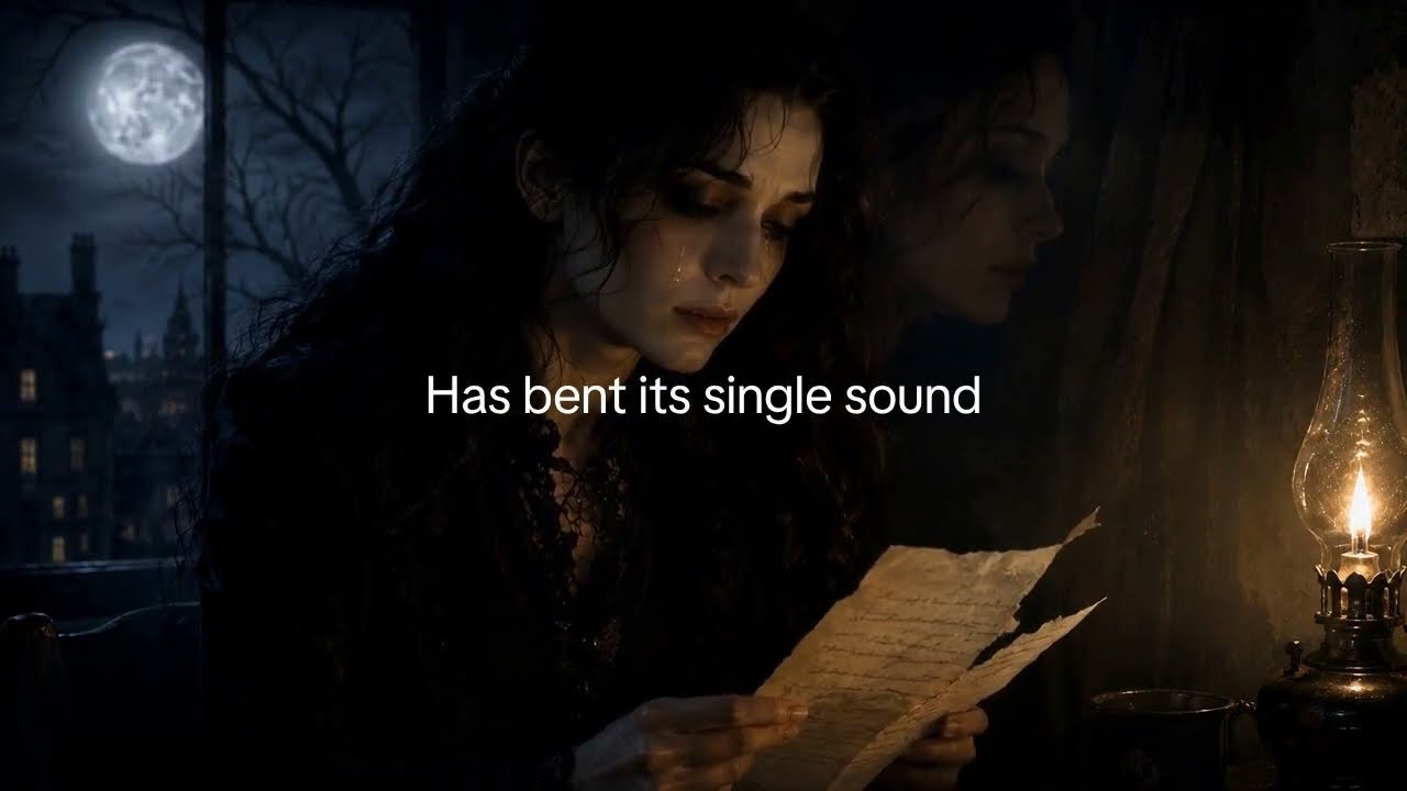 No Longer Mourn by Rhialto, gothic darkwave artwork inspired by Shakespeare's Sonnet 71