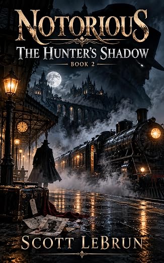 Cover of Notorious Book 2: The Hunter's Shadow by Scott LeBrun
