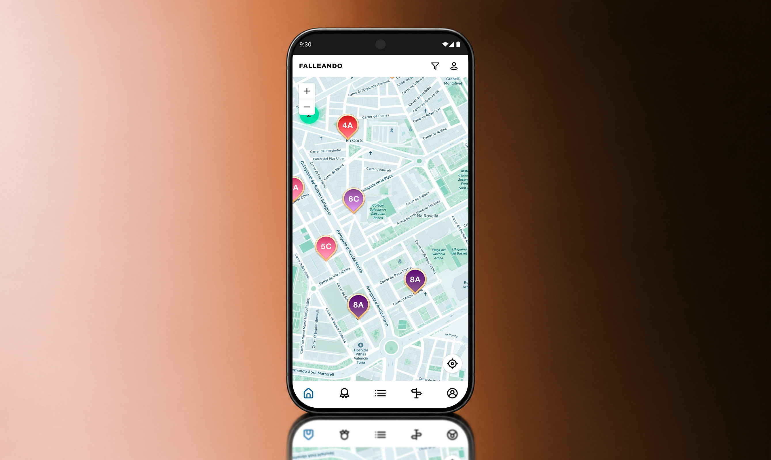 Zealous | Falleando | App project