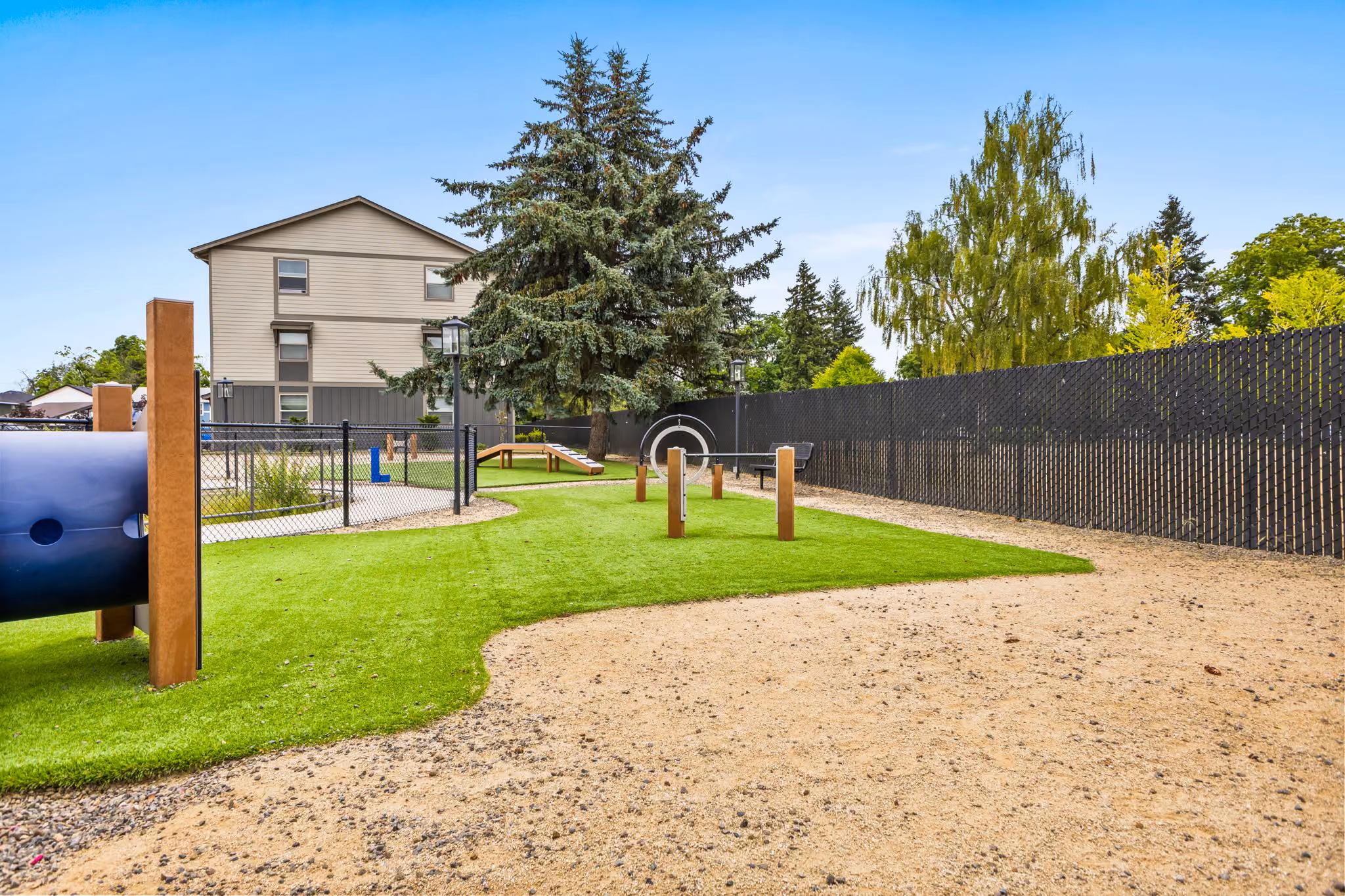 Beautiful play area at The Jory Apartments in Salem, Oregon