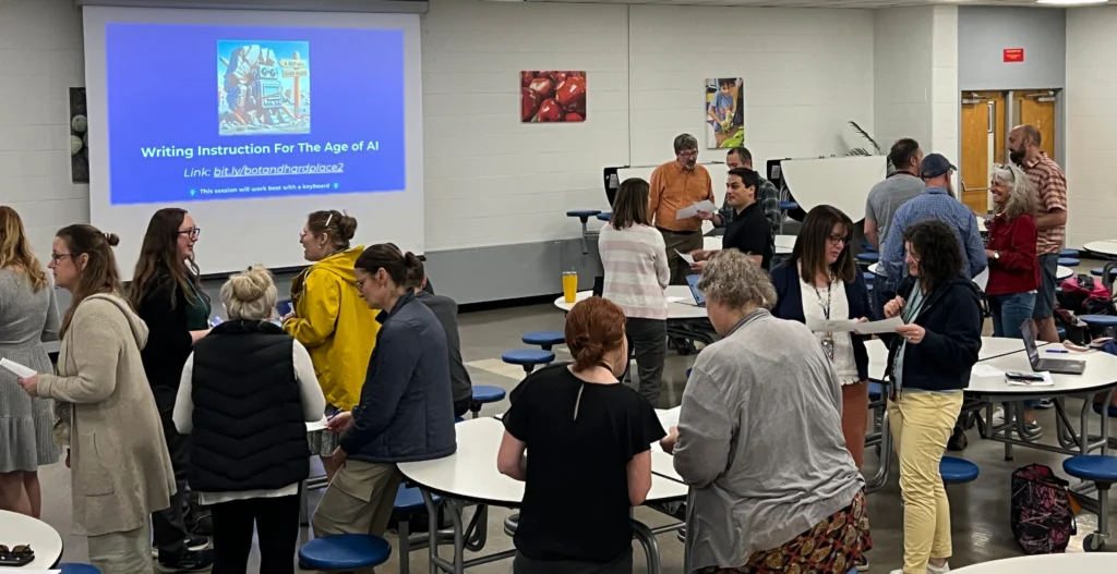 Educators at Essex-Westford School District in the workshop