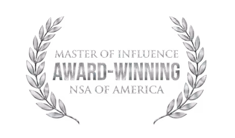 National Speakers Association Master of Influence award