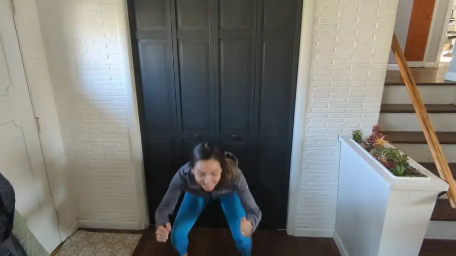 Kylie serving yet another burpee penalty in 2026