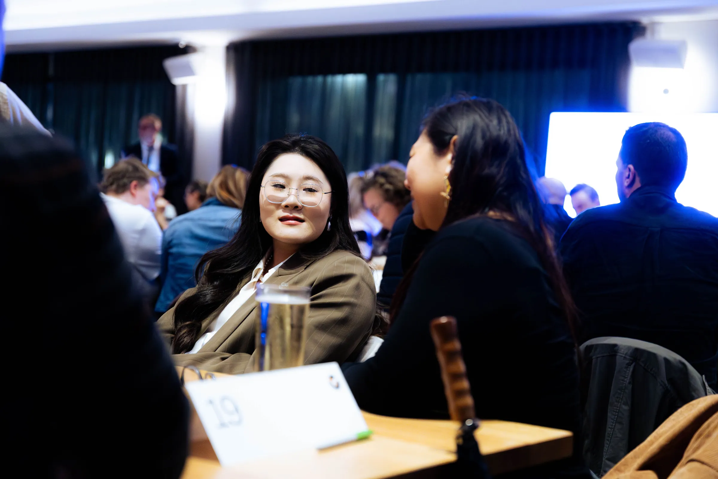 Guests at table 19 during the Armed For Life quiz night at The Hall, The Camfield, Burswood.