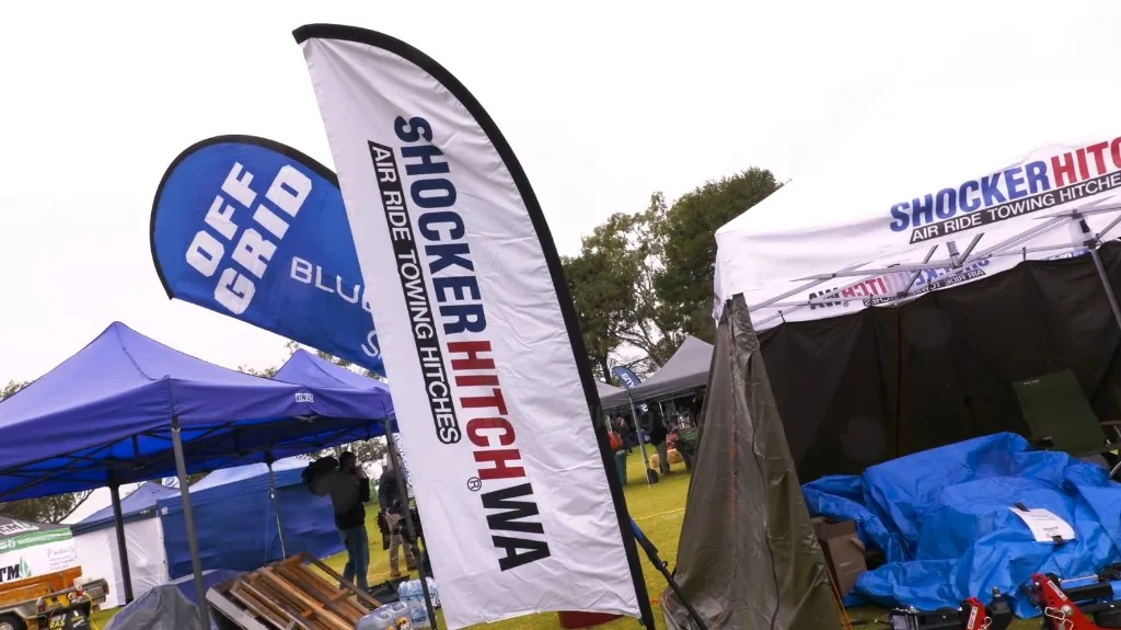 Shocker Hitch products, photographed for the Wheatbelt Business Network.