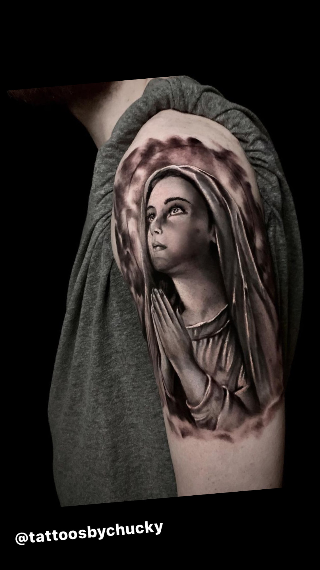 Praying Virgin Mary
