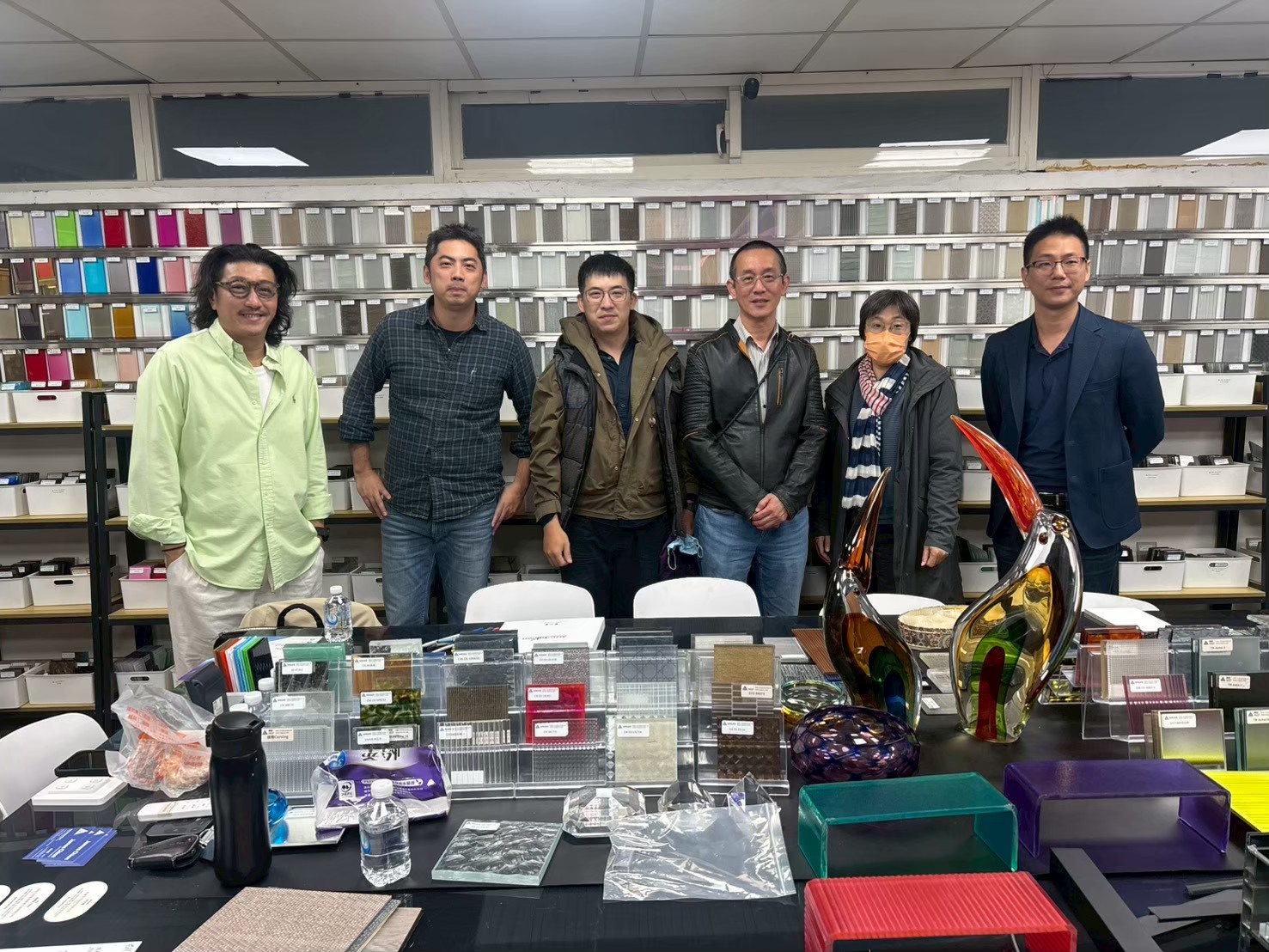 吉緻生活與安格士科技交流合影