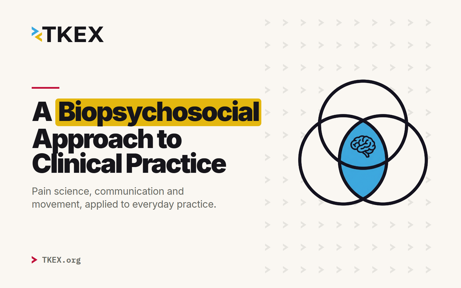 A Biopsychosocial Approach to Clinical Practice, self-paced course tile