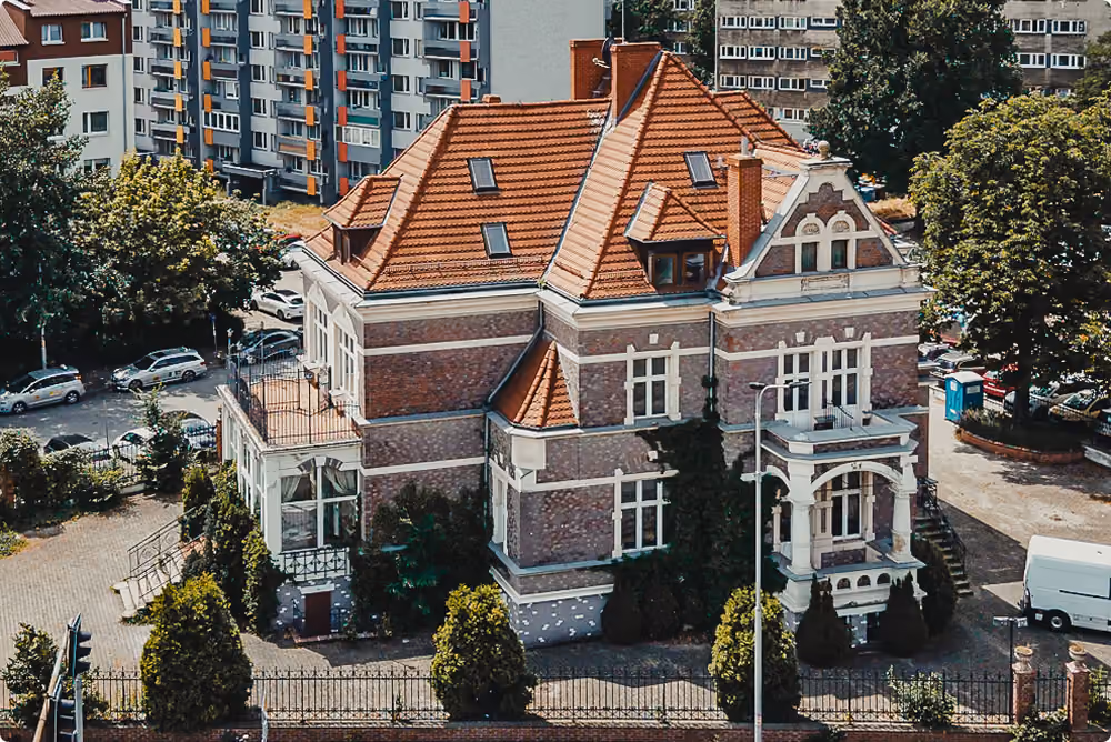 DOM z lotu ptaka