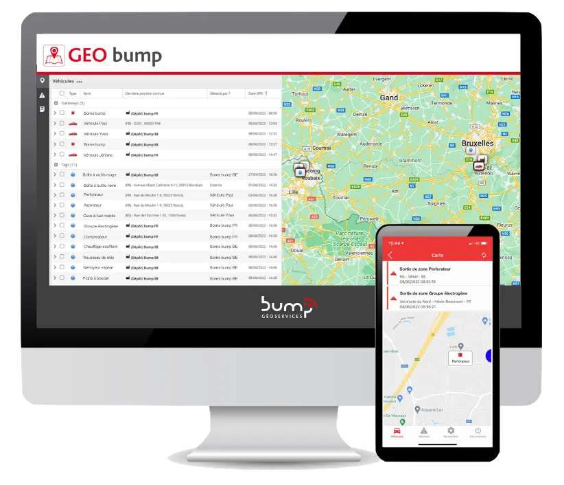 tag blue geo bump