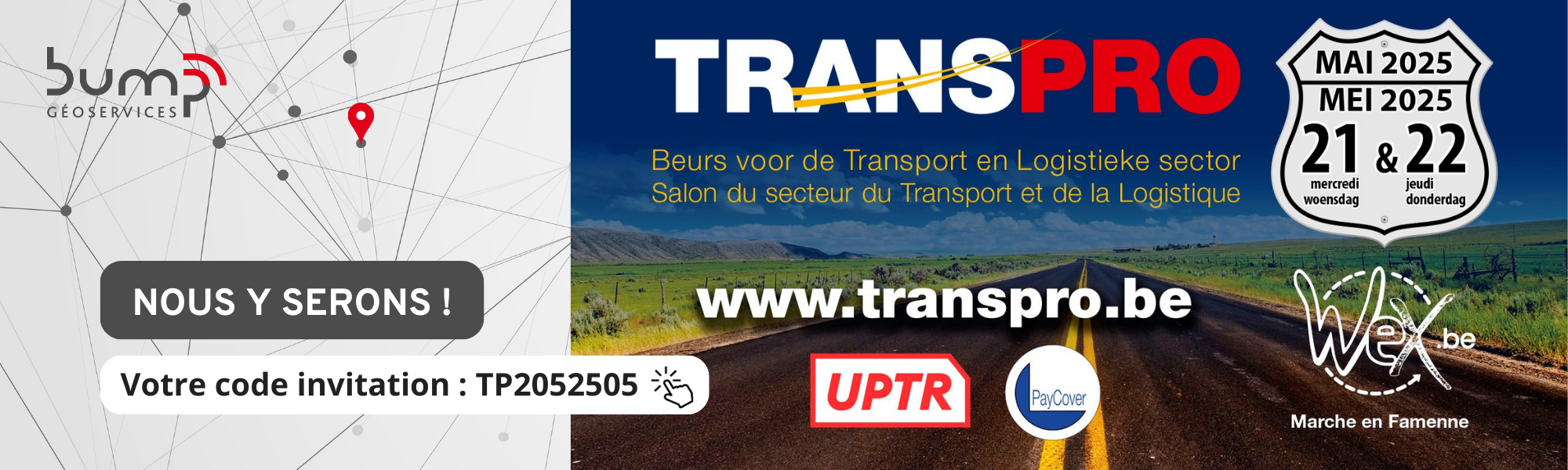 bump expose à transpro