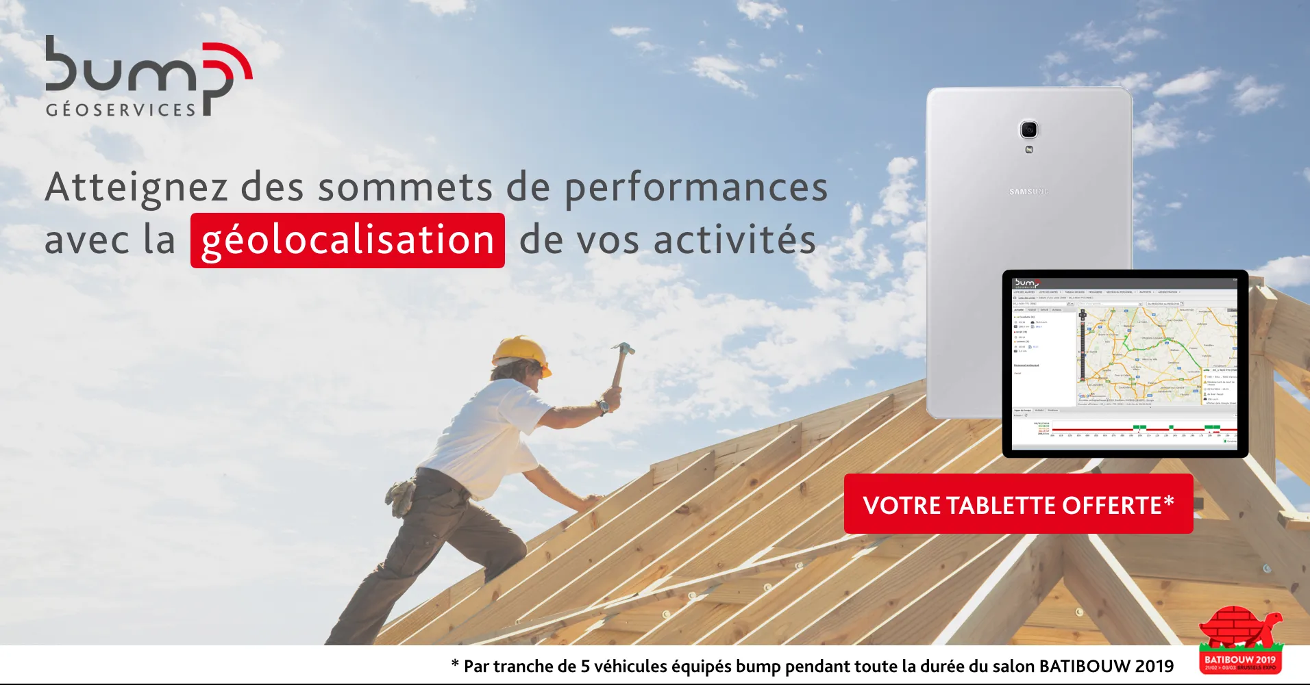 Action bump Batibouw 