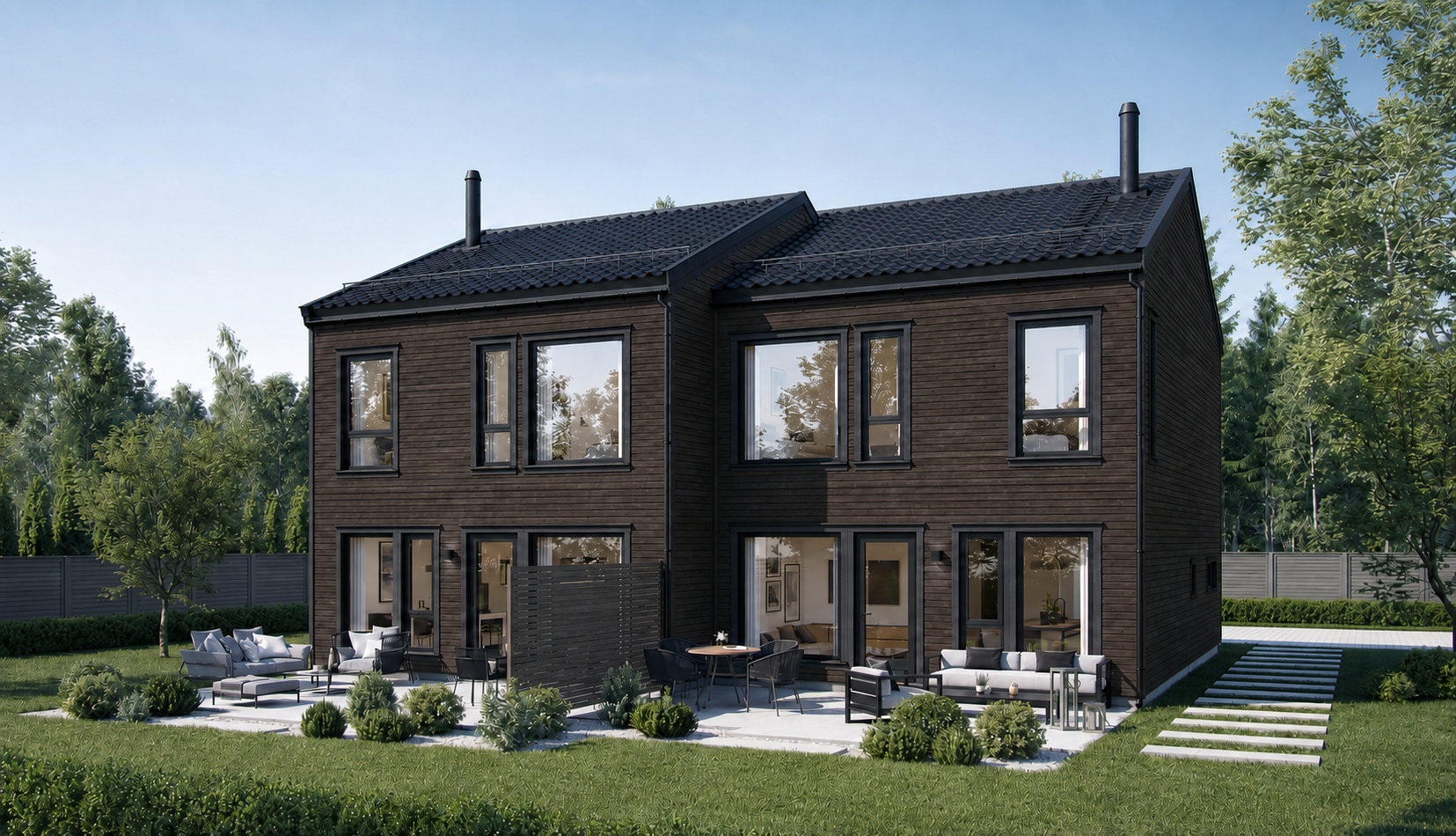Planlagte familieboliger i Anders Tvereggens veg 15