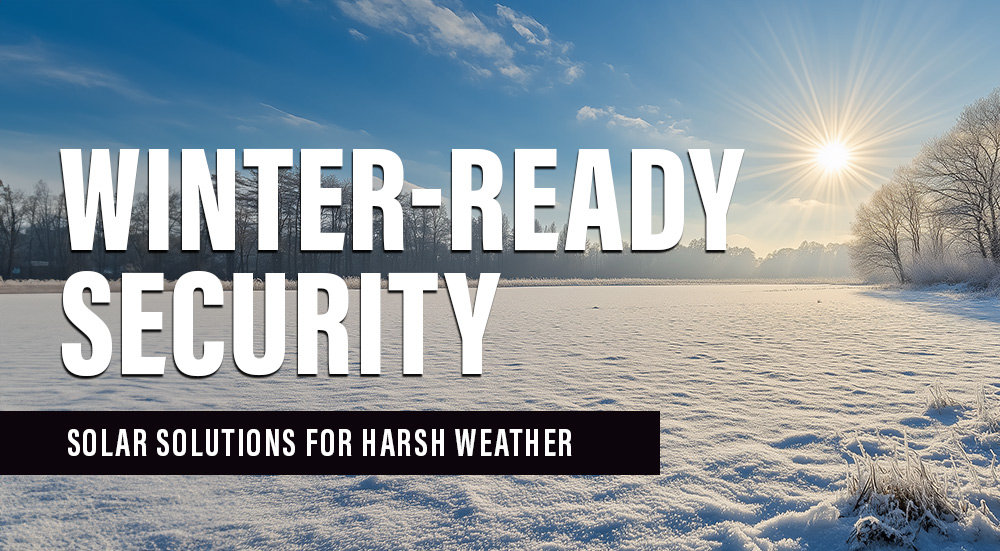 Winter-Ready Security: Solar Solutions for Harsh Weather