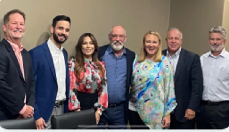Owners and the Kemp Anderson Consulting team at a closing