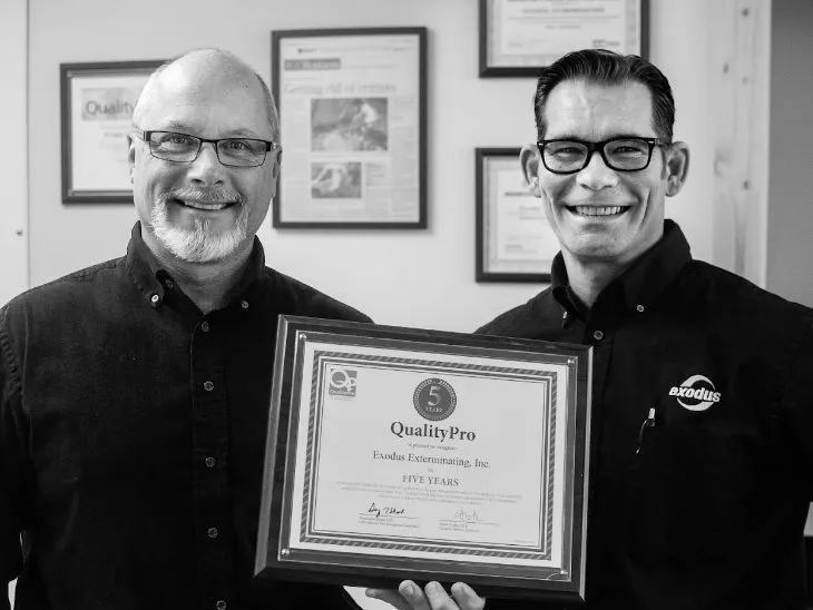 Dale and Gary, owners of Exodus Exterminating