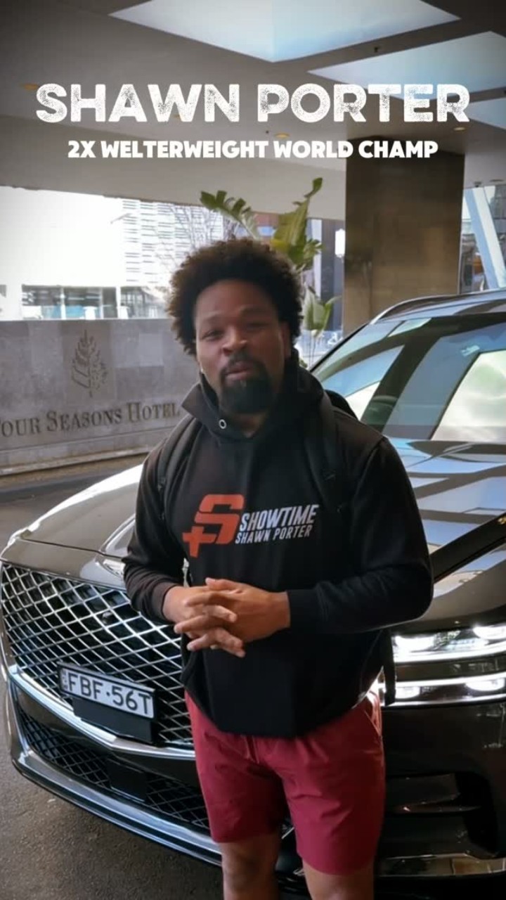 Shawn Porter with Sydney Exotic Car Hire