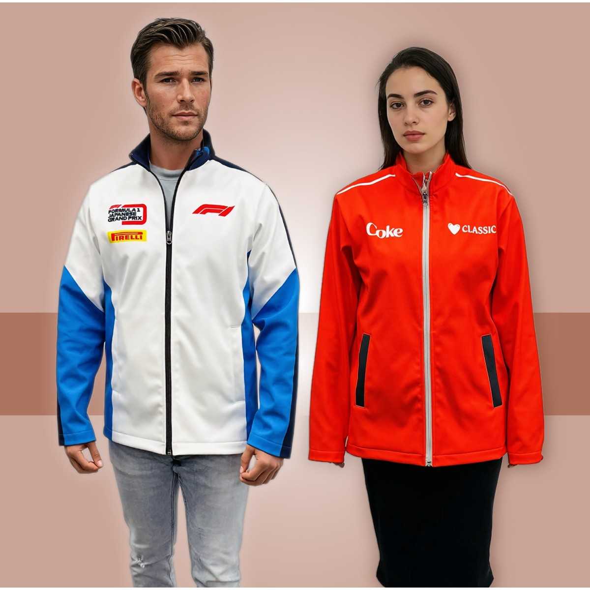POLY+BLENDS Soft-Shell Bonded Jackets
