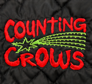 crows embroidery