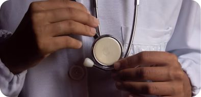 Urgent care visit with a provider