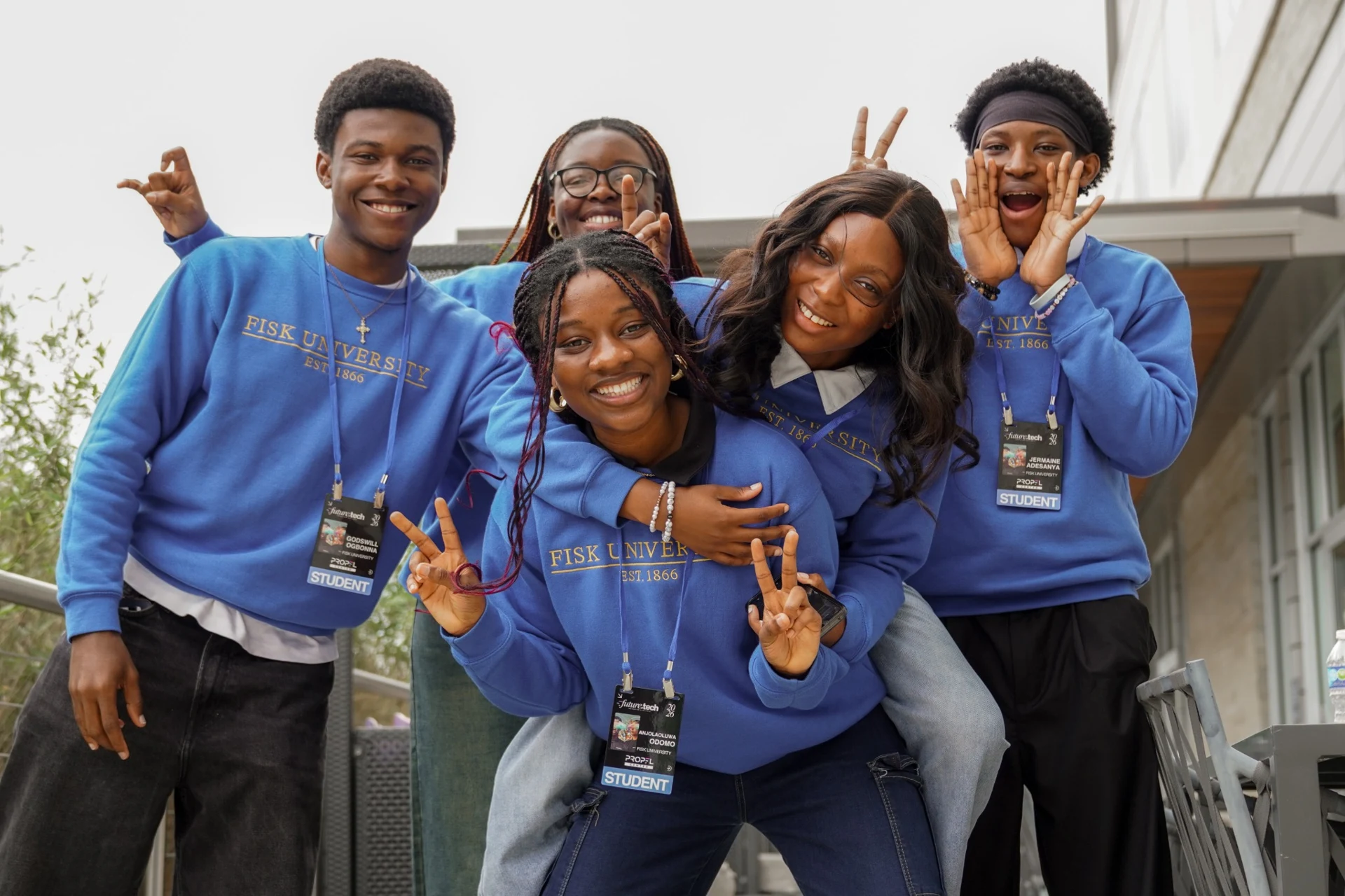 Fisk University students at PROPEL