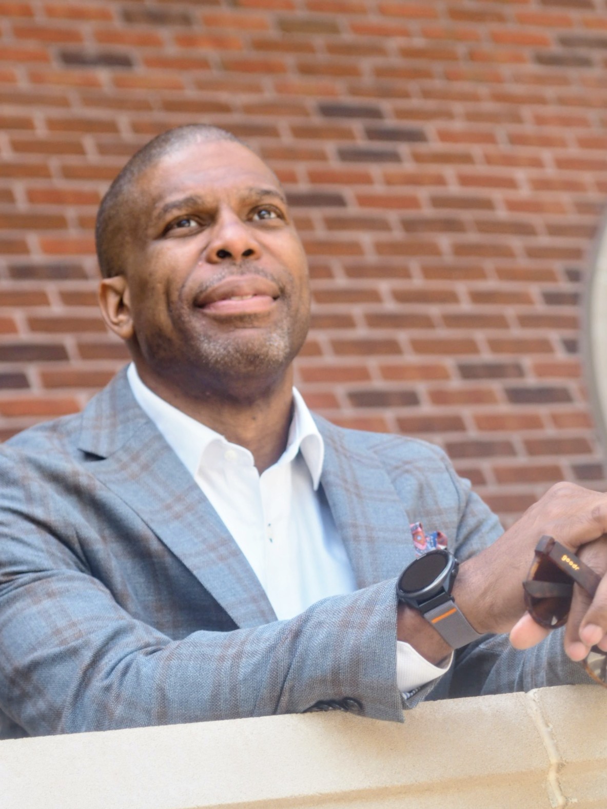 Dr. Christopher Green outdoors