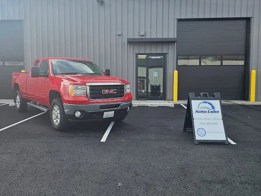 GMC Sierra after paint correction