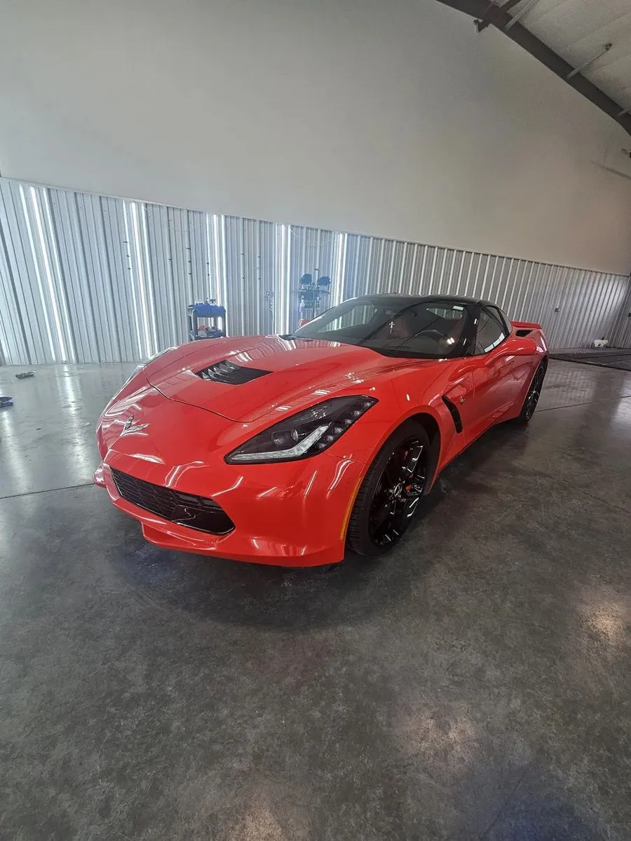 Chevrolet Corvette Stingray after full detail