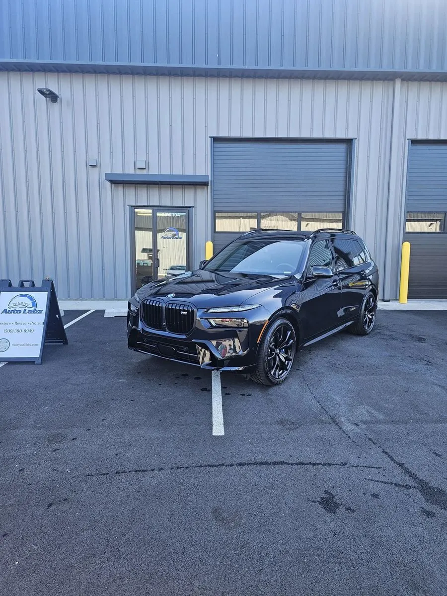 BMW X7 outside Tri City Auto Labz