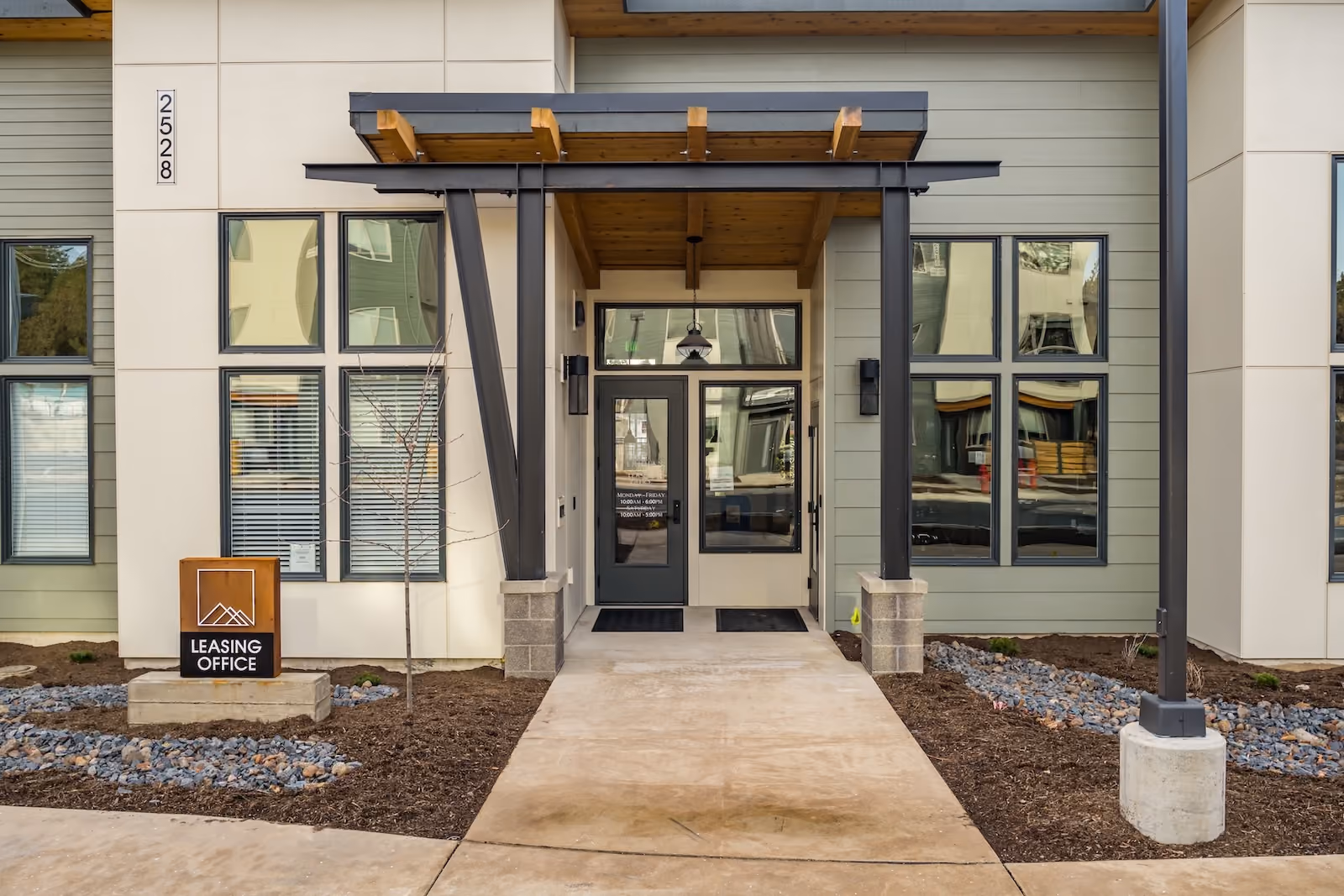 The office at The Veridian in Bend, Oregon