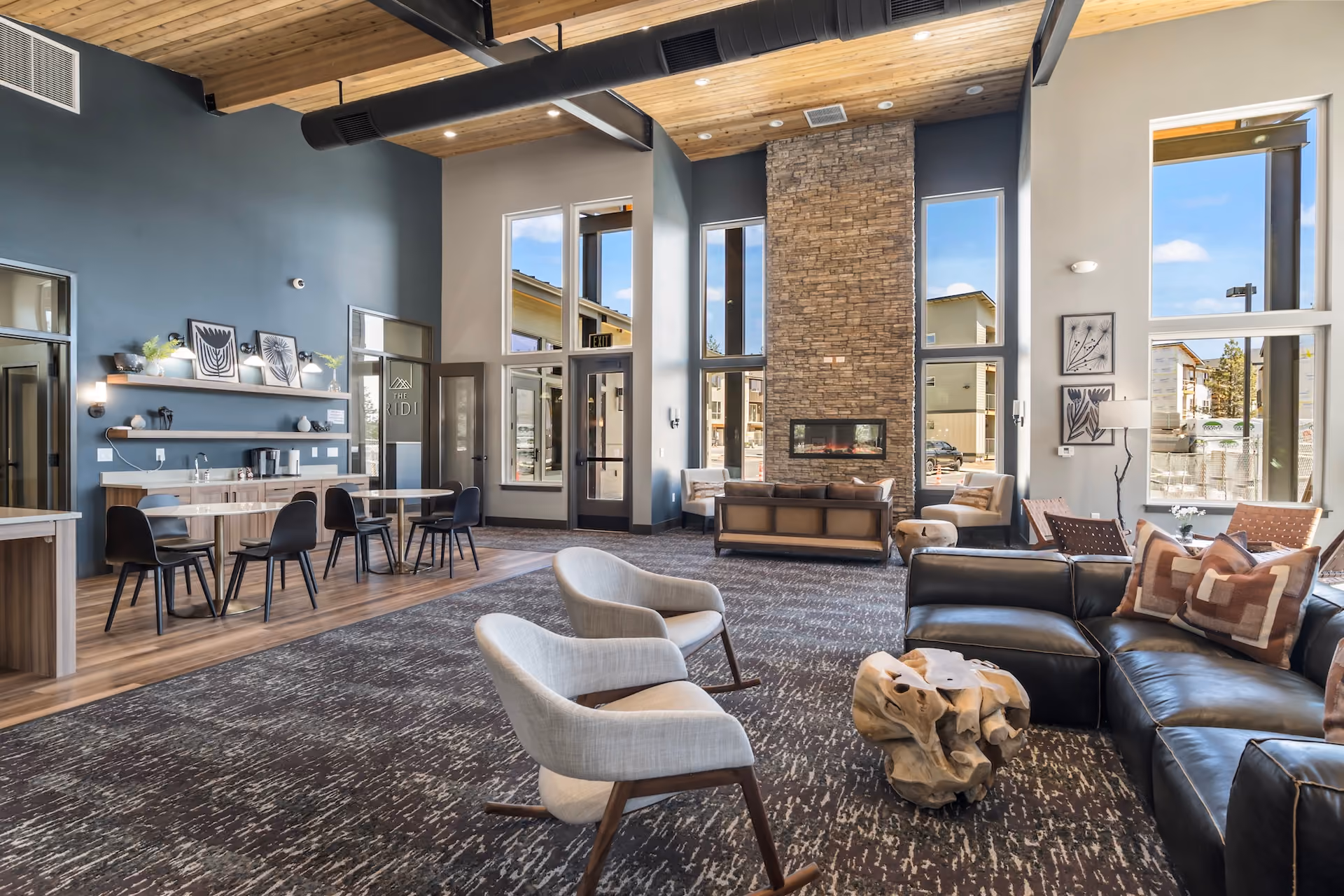 Resident clubhouse at The Veridian in Bend, Oregon