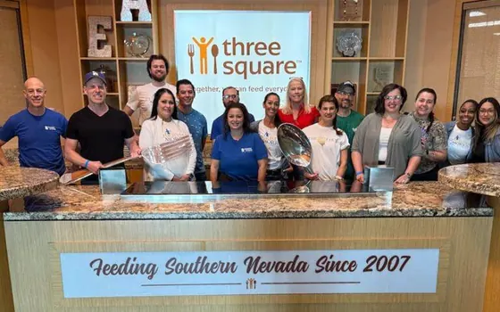 Volunteering with Three Square