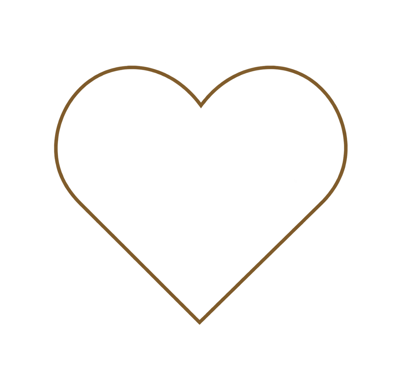 brown heart