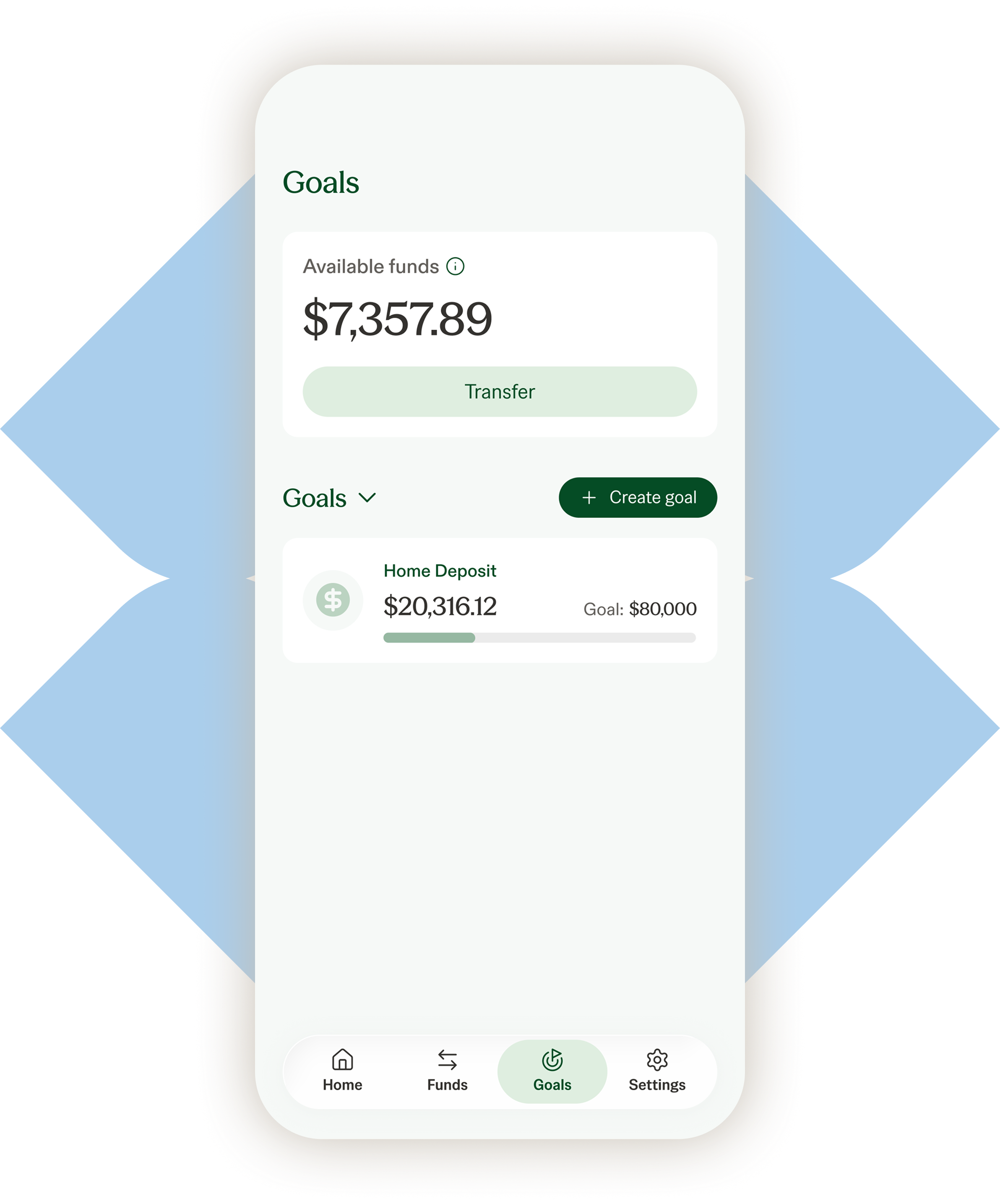 Blossom app account type screen