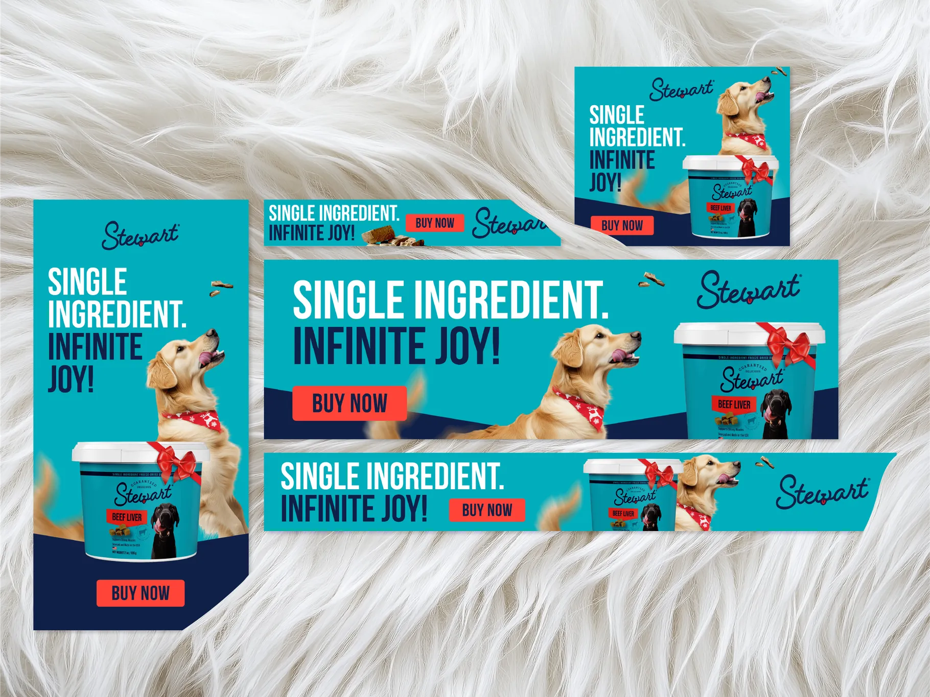 Advertising work for Pet brands